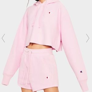 Champion Reverse Weave Cropped Hoodie